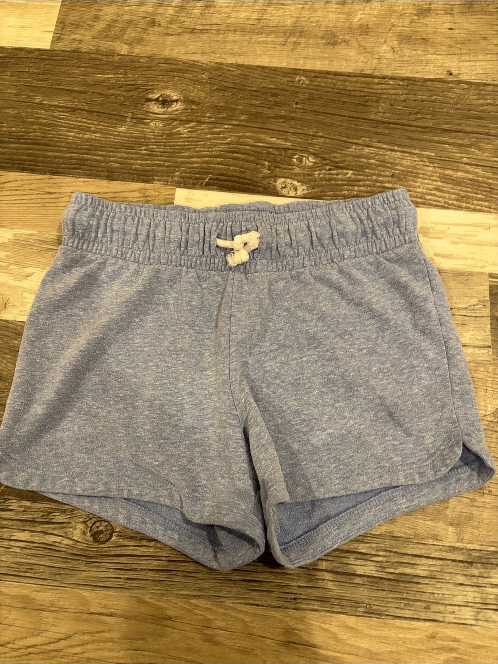 Circo Light Blue Heathered Knit Pull-On Girls' Shorts